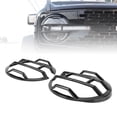 thumbnail image 1 of 1 Pair Front Headlight Guards Protector Cover Exterior Headlamp Frame Protector Replacement for Bronco 2 4 Door 2021 to 2024, 1 of 7