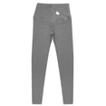 thumbnail image 5 of BLTIBY Maternity Leggings for Women Winter Autumn Warm Pregnancy Pants with Pockets Over the Belly Thermal Yoga Bottom Pants Dark Gray L, 5 of 9