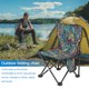 thumbnail image 2 of Silla plegable multifuncional Silla de pesca ligera para viajes de picnic en la playa JShteea El nuevo, 2 of 9