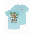 thumbnail image 4 of Simply Southern Beach Signs Washed Aqua T-Shirt, 4 of 5