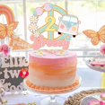 thumbnail image 5 of Two Groovy Party Decorations - 25PCS Two Groovy Cake Cupcake Toppers Groovy Cupcake Picks for Girl 2nd Birthday Party Hippie Boho Birthday Party Supplies, 5 of 7