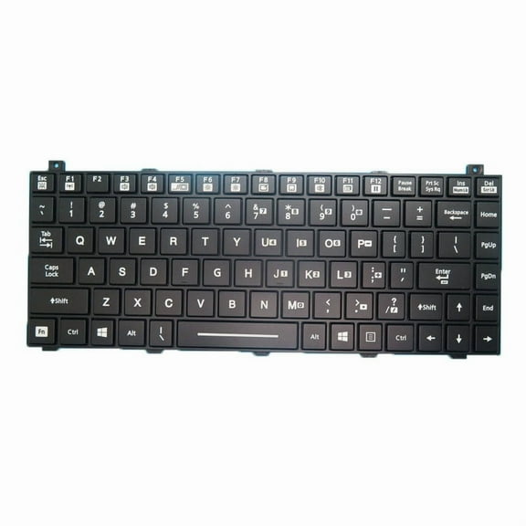 Laptop With Backlit Keyboard For GETAC S410 G4 S410G4 United States US With Black Frame New