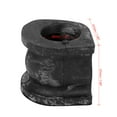 thumbnail image 2 of 51306-SNA-A02 Front Stabilizer Sway Bar Bushing Black Rubber for Honda Civic 2006-2011, 2 of 5