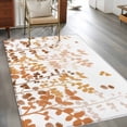 thumbnail image 2 of 4'x6' Area Rugs, Yellow Leaves Indoor Outdoor Area Rug for Living Room Bedroom, Summer Botanical Washable Bathroom Rugs Kitchen Floor Carpet Mats Home Decor Aesthetic, 2 of 8