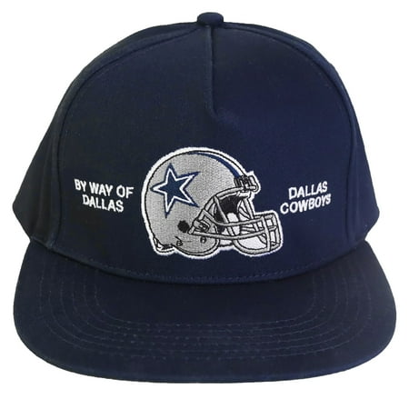 Men s By Way of Dallas Navy Dallas Cowboys Snapback Hat