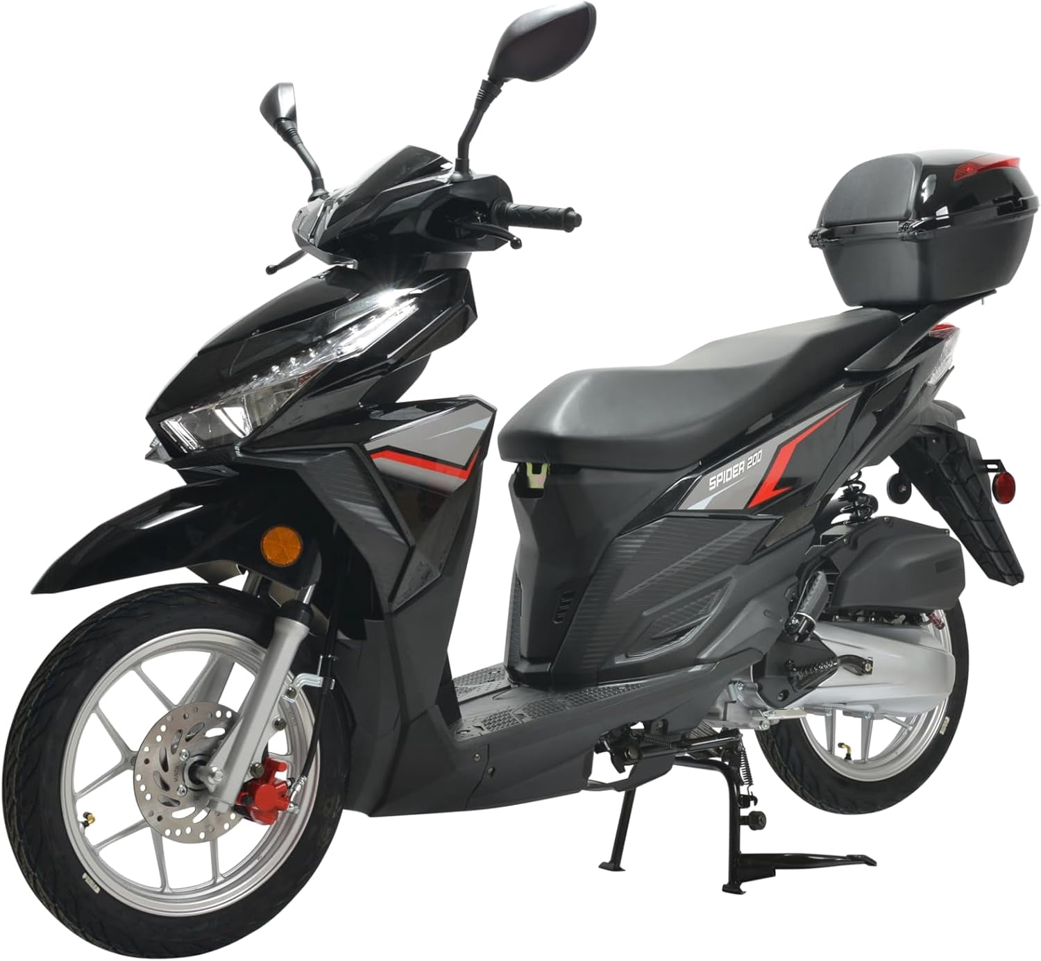 Vitacci Spider 200 cc EFI Deluxe Moped Scooter For Adults And Youth