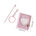 thumbnail image 3 of PVC Storage Photo Card Album Keychain Pendant Album, Multi-Compartment Pages, Transparent Viewing Pockets, Portable 5.5 x 6.2 cm, 1-Pack, 3 of 6