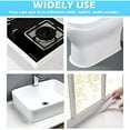 thumbnail image 7 of Self-adhesive Decorative Sealing Tape Kitchen Sink/bathroom/bathtub Floor Wall Edge and Sealing Tape (white 1 roll ), 7 of 7