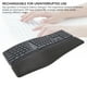 thumbnail image 3 of Teclado de Computadora Inalámbrico, Rango de 30 Pies Teclado ergonómico 2.4G USB C Para Computadora Portátil de CompuTADORA, 3 of 7