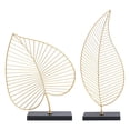 thumbnail image 2 of Escultura de hierro perfecl Hoja de Monstera Arte Dormitorio Hogar Tamaño Pequeño y Grande, 2 of 7