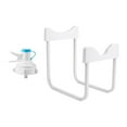 thumbnail image 2 of AMLESO Barreled Water Rack with Water Spout Water Jug Rack for Hiking Outdoor Floor Height 29CM white, 2 of 8