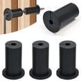 thumbnail image 1 of 4 PCS Starlink Wall Grommets Kit 1" Silicone Wall Bushing-Waterproof Drywall Tv Cord Pass Through Split Rubber Cable Grommet for Starlink Dishy Ethernet Cables Router (Black 2-1/16" Height) Black, 1 of 8