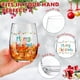 thumbnail image 3 of copas de vino sin tallo navideñas Let It Snow, copa de vino con forma de árbol de Navidad, copa de vino de 12 oz, regalos de cumpleaños de Navidad para mujeres, hombres, familiares y amigos, 3 of 8