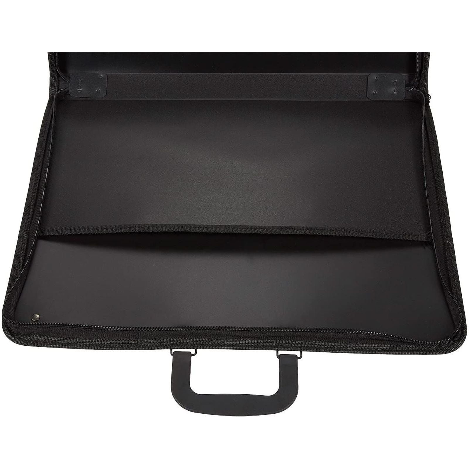 Black 29.2 x 21.5 x 1.5 Stapster Art Portfolio Case with Shoulder Strap 