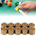 thumbnail image 1 of Billiard Cue Brass Tip, Low Permeability Pool Cue Ferrules, Copper Durable For Pool Cue, 1 of 8