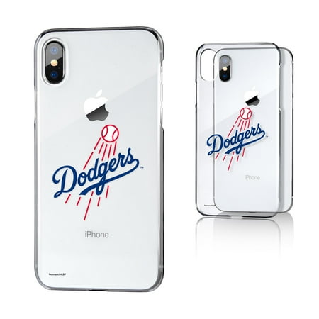 La Dodgers Mini - LA Dodgers Dodgers Insignia Clear Case for iPhone X