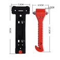 thumbnail image 2 of Car Safety Hammer - Emergency Escape Tool with Seat Belt Cutter and Window Glass Breaker (2 pcs), 2 of 4