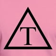 thumbnail image 3 of CafePress - Triangle Icon T Shirt - Men's Fitted T-Shirt, 3 of 4