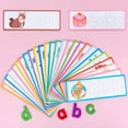 thumbnail image 2 of Alphabets Flash Cards Set Developmental Letter Spelling Game Word Spell Game, 2 of 10