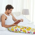 thumbnail image 5 of Honiee Strawberry Lemon for men - a sleek fusion of Straight Pajama Pants, versatile Lounge Pants, and cozy Sleepwear, all rolled into one-XX-Large, 5 of 6