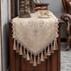 thumbnail image 3 of Camino de cama estilo americano, mantel de mesa de té, mantel de encaje largo para mesa de comedor, mantel decorativo, 3 of 5