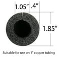 thumbnail image 5 of Foam King Brand Insulating Foam Pipe Covers - 1 inch by 3 feet, Pack of 4, 5 of 5