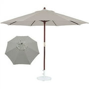 TropiShade 11' Light Wood Market Umbrella, Multiple Colors