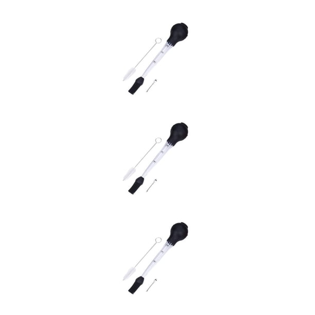 Naiovety Bomba de condimentos, jeringa de sabor, cuentagotas de aceite, operación Simple, accesorios para barbacoa, pavo, pollo, carne, Type1 NO1