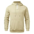 thumbnail image 5 of MOJOGO Men's Sweatsuit Long Sleeve Hoodie Classic Long Pants Casual Fleeced Sweatshirt Sweatpants Set for Sport & Daily Wear Khaki 3XL, 5 of 8