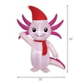 thumbnail image 3 of Axolote inflable navideño PITCHING PIGEON de 122 cm con LED, 3 of 3