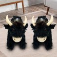 thumbnail image 1 of Zapatillas de vaca Highland mullidas de vaca escocesa con puntera cerrada, lindas para hombres y mujeres DQrwqpou Tenis De Mujer Tenis De Hombre, 1 of 7