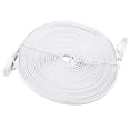 thumbnail image 1 of Cable plano de red Ethernet RJ45 CAT6, cable UTP para router, 1000 m, blanco, 10 metros, 1 of 1
