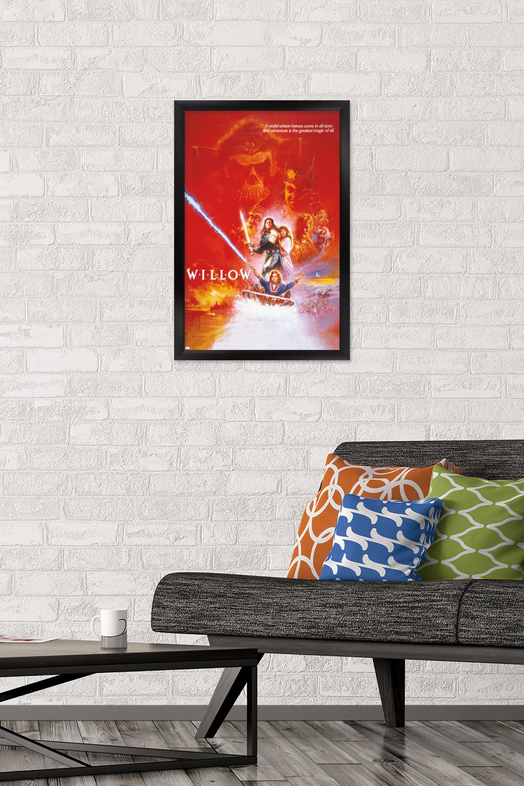 Willow - One Sheet Wall Poster, 14.725" x 22.375" Framed
