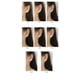 thumbnail image 3 of Pendientes de oreja blancos s925 de círculo liso de varios tamaños con personalidad de Europa y Estados Unidos, pendientes de moda dorados para mujer, 3 of 6