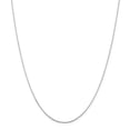 thumbnail image 1 of Sterling Silver 1mm Beaded Necklace 18 Inch, 1 of 3