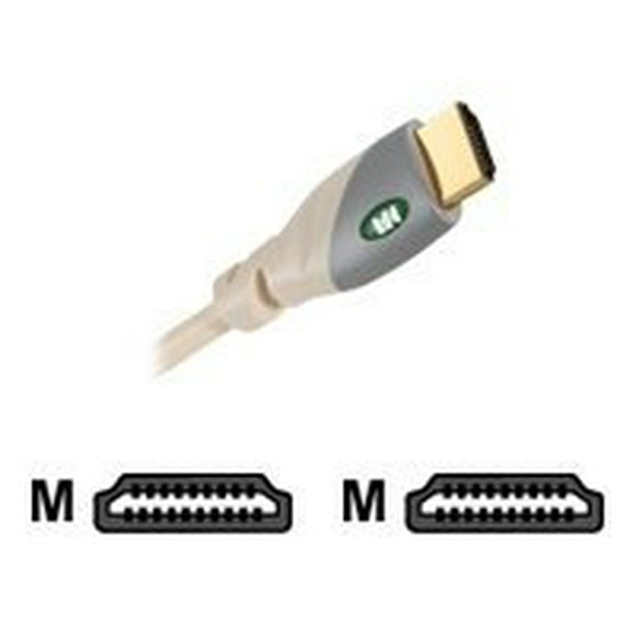 Monster Cable HDMI 550HD Standard Speed HDMI Cable MC 550HD-2M - HDMI cable - HDMI male to HDMI male - 6.6 ft - triple shielded
