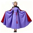 thumbnail image 5 of Evil Queen Costume Set for Adult with Crown Cape Halloween Outfits, 5 of 7