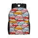 thumbnail image 1 of Balery Cute Cars Mochila - Mochila Estilosa y Duradera para Laptop de 15 Pulgadas con Tela Oxford Impermeable, 1 of 8