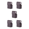 thumbnail image 2 of jesticaly Easy To Close And Open PU Cigarette Case For Business Cards Business Card Case Cigarette Cases Lychee brown 5Set, 2 of 6