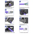 thumbnail image 4 of Cable Crimping Tool, Adjustable Crimping Mode RJ45 Crimp Tool High Carbon Steel High Accuracy  for Cat6a, 4 of 8