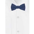 thumbnail image 2 of Jacob Alexander Boy's Kids Pretied Banded Adjustable Solid Color Bowtie - Steel Blue, 2 of 4