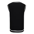 thumbnail image 4 of DHFJKG Women Preppy Sweater Vest Knitted Sleeveless V-Neck Relaxed Fit Outerwear Vest For Spring Autumn Winter Lightweight Comfort Tops, 4 of 7