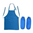 thumbnail image 1 of 2pcs children's aprons with sleeves and painted aprons, 1 of 5
