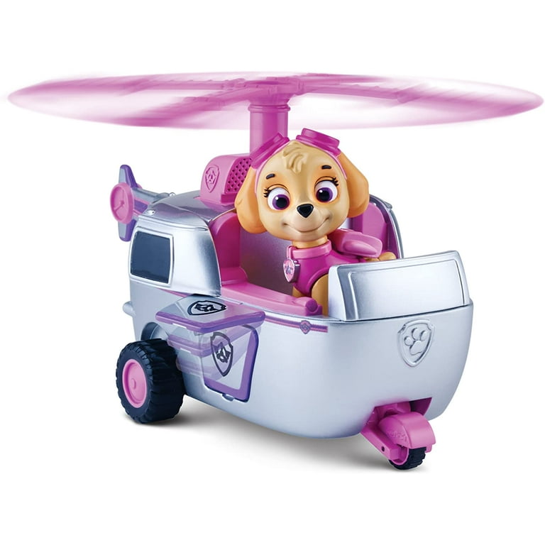 Paw Patrol Rescue Racers 3 Pack Vehicle Set Marshall Chase Skye