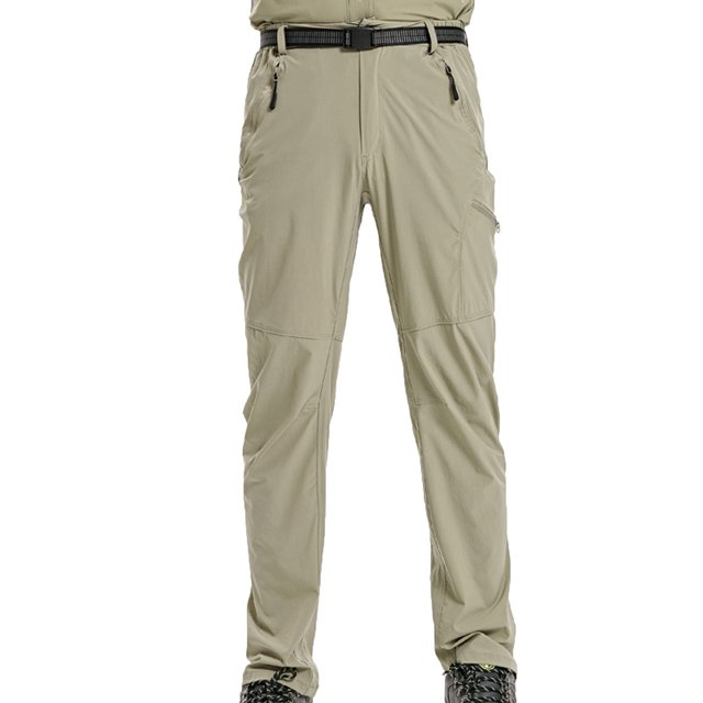 Fengqque Pantalon Cargo pour Hommes Coupe Décontractée Imperméable Ripstop Pantalon Tactique Léger Flexcamo Pantalon de Randonnée Multi-Poches Vert 8(TG)