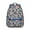 Blue-48, variant on Cute Cartoon Frog and Mushroom Print Backpack for Student Durable Composite Oxford Cloth, Waterproof Scratch-Resistant, Comfortable Adjustable Straps, Multifunctional for School and Outdoors
