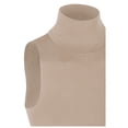 thumbnail image 4 of KOGMO Women's Lightweight Fitted Sleeveless Turtleneck Crop Top with Stretch, 4 of 4
