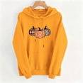 thumbnail image 4 of Ynynloco Halloween Sweatshirts Women Cute Ghost Shirt: Oversized Fall Pumpkin Sweater Spooky Hoodie Top, 4 of 5