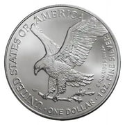 1 oz Silver Eagle Coin BU - Random Year - 5 Coins Total