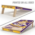thumbnail image 5 of YouTheFan NCAA LSU Tigers 2' x 4' Cornhole Game, 5 of 6